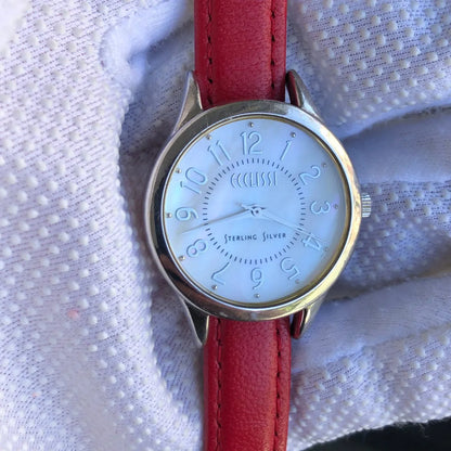 Reloj Ecclissi Mujer Plata 925 Año 2005 Madreperla 30mm