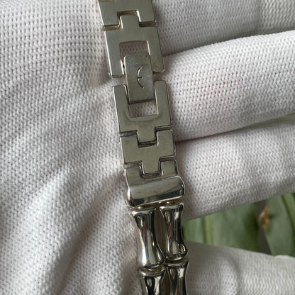 Reloj De Plata 925 Ecclissi Mujer Año 2002 Bamboo Link