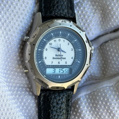 Reloj Marlboro Adventure Team Hombre Año 1994 Versión Alemana Escaso