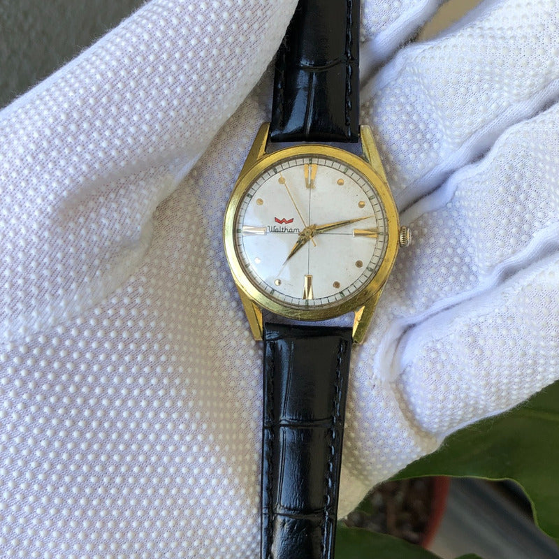 Reloj Waltham Automático Hombre 1958 Suizo 17rubíes Funciona