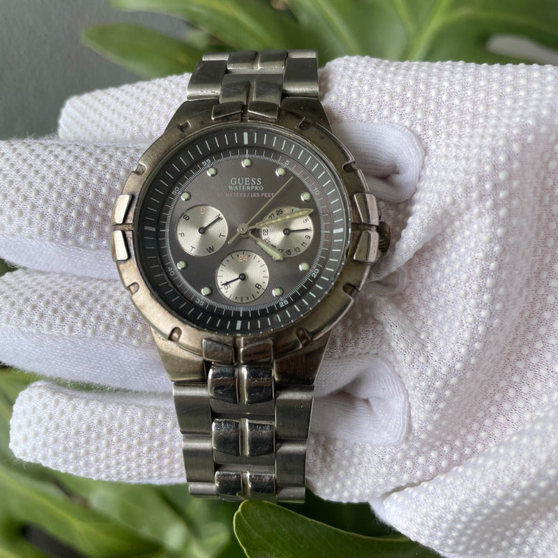 Guess Raro Reloj Guess Hombre Vintage 1999 Multifunción Daytona Style Raro – Don Crono