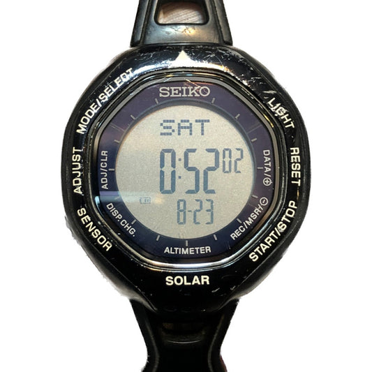 Reloj Seiko Solar Altimeter Hombre Aventura 2004 Raro Chile