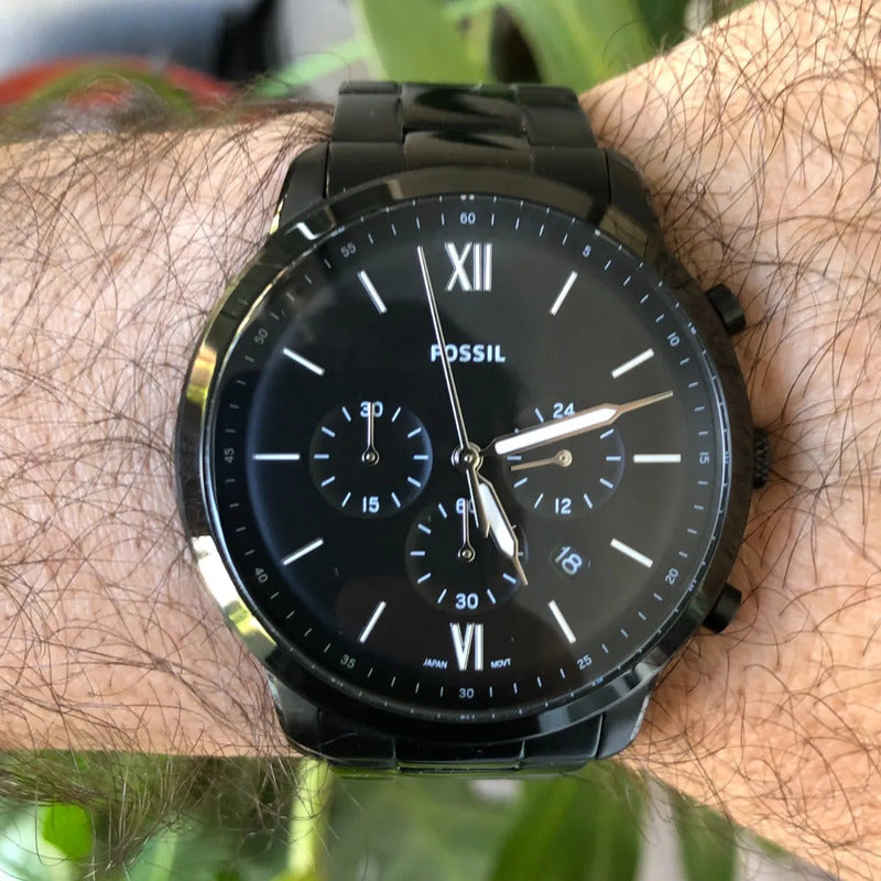 Reloj Fossil Hombre Año2017 Cronógrafo Fs5474 Impecable 44mm