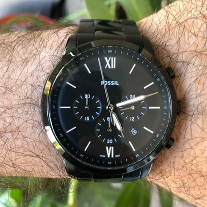 Reloj Fossil Hombre Año2017 Cronógrafo Fs5474 Impecable 44mm