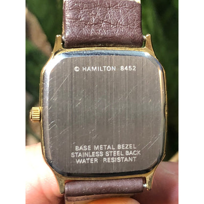 Reloj Hamilton Vintage 8452 Sugar Bowl Hombre Año 1995