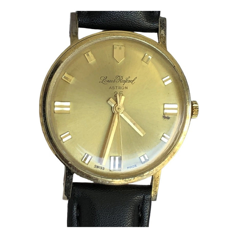 Reloj Louis Rafael Hombre Vintage 1956 Astron25 Mecánico Suizo Único