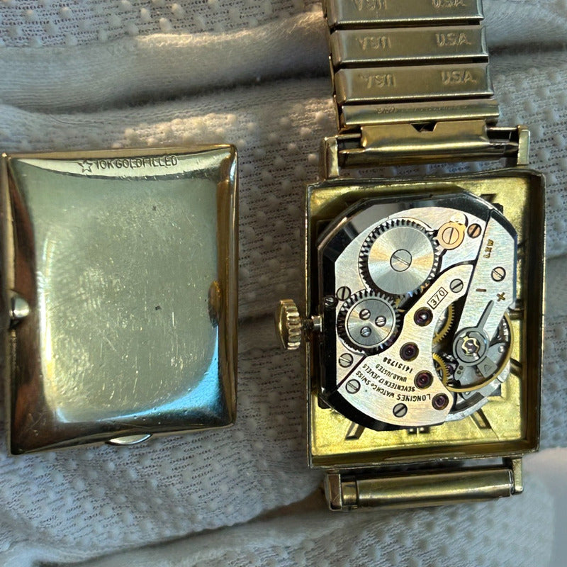 Reloj Longines Hombre Vintage 1953 Laminado Oro 10k Calibre 370
