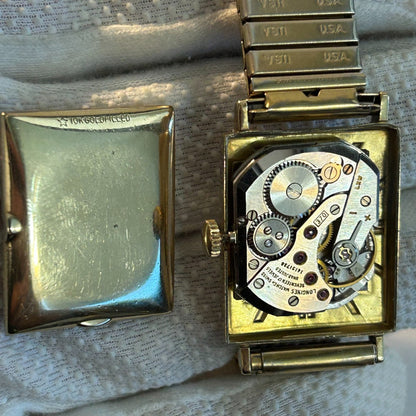 Reloj Longines Hombre Vintage 1953 Laminado Oro 10k Calibre 370