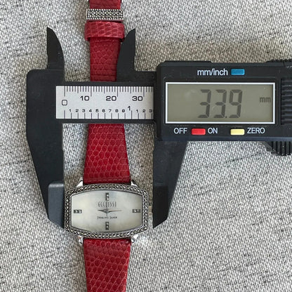 Reloj Ecclissi Joya Plata 925 Nácar Marcasitas Original Raro