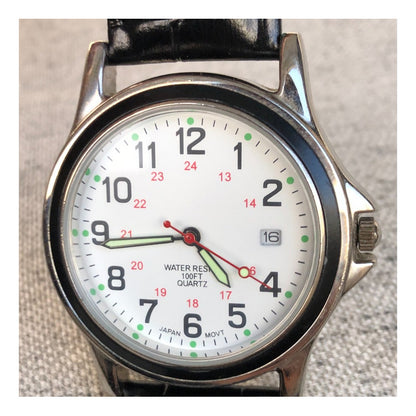 Reloj Puritan 24 Hrs Estilo Militar Fines 90´s Hombre