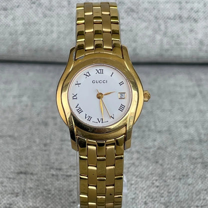 Reloj Gucci Mujer Clásico 90s Zafiro Suizo Funciona Perfecto