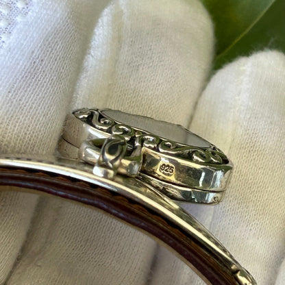 Reloj Pulsera Plata Auténtica Ecclissi 2004 Mujer Madreperla