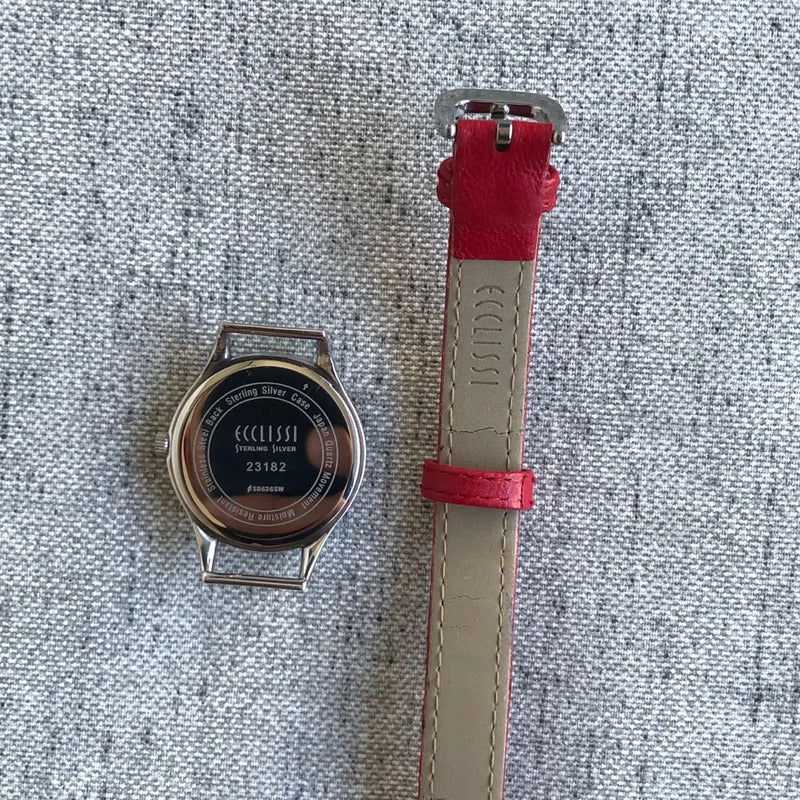 Reloj Ecclissi Mujer Plata 925 Año 2005 Madreperla 30mm