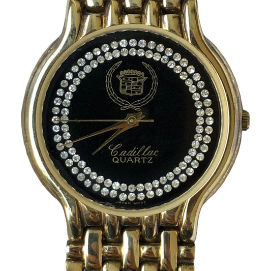 Reloj Cadillac GM Mujer Vintage 1997 Chapado Oro14k Original
