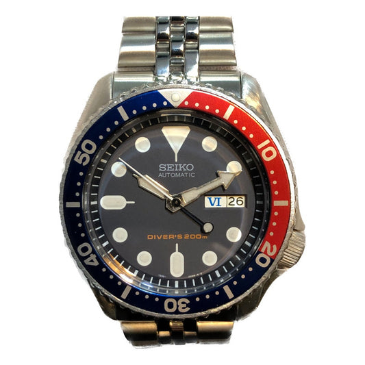 Reloj Seiko Divers Skx009 Mítico Bisel Pepsi Automático