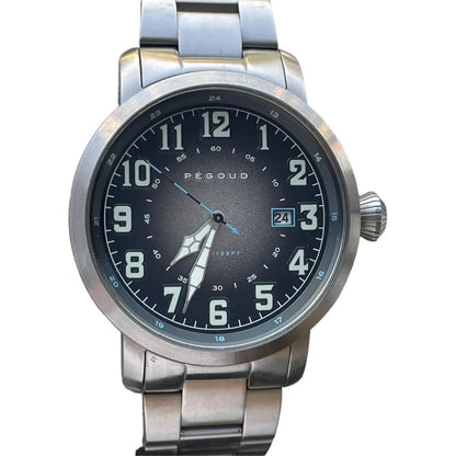 Reloj Pégoud Aviador Francés Hombre 44mm Dial Degradé 2000´s Escaso