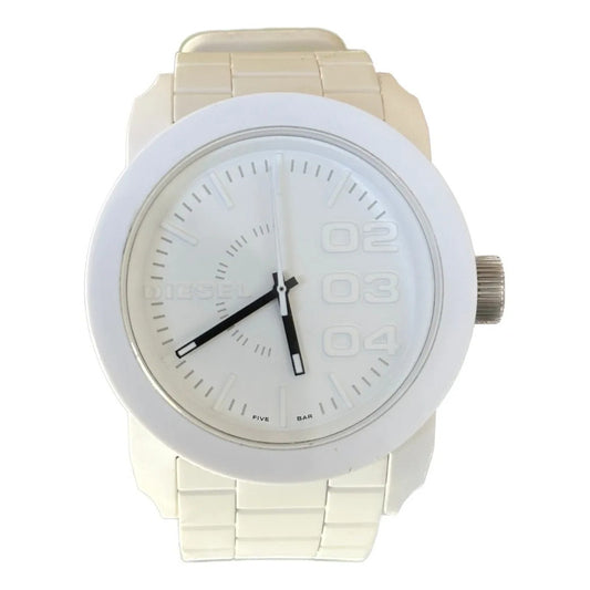 Reloj Diesel Hombre Blanco Año 2011 Only Brave 44mm
