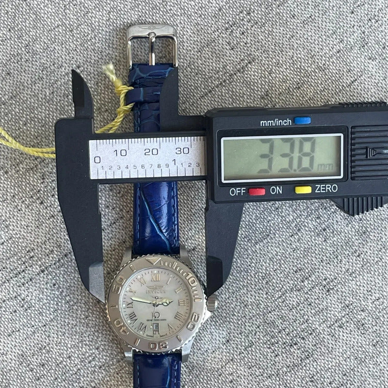 Reloj Invicta Mujer Madreperla 2004 Old New Stock Diver Chic