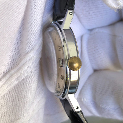 Reloj Timex Hombre 1971 Compacto 31 Mm A Cuerda Case France