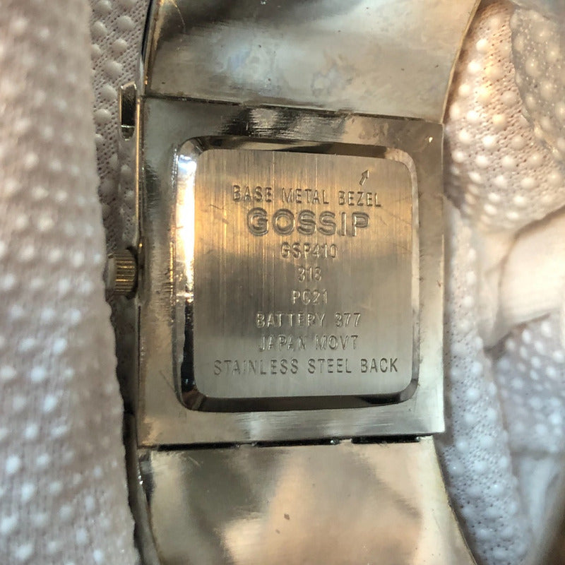 Reloj Gossip Mujer Años 2000 Efecto Martillado Japan Mov.