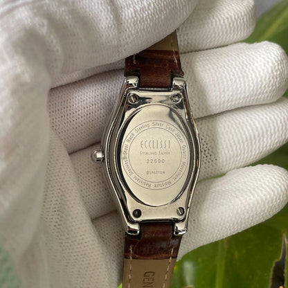 Reloj Plata 925 Ecclissi Mujer 2004 Dial Madreperla Cuarzo