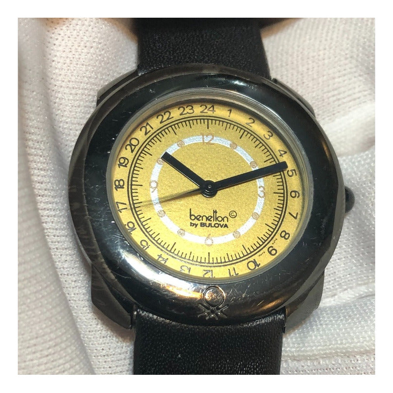 Reloj Benetton By Bulova Retro Años 90s Escaso Unisex
