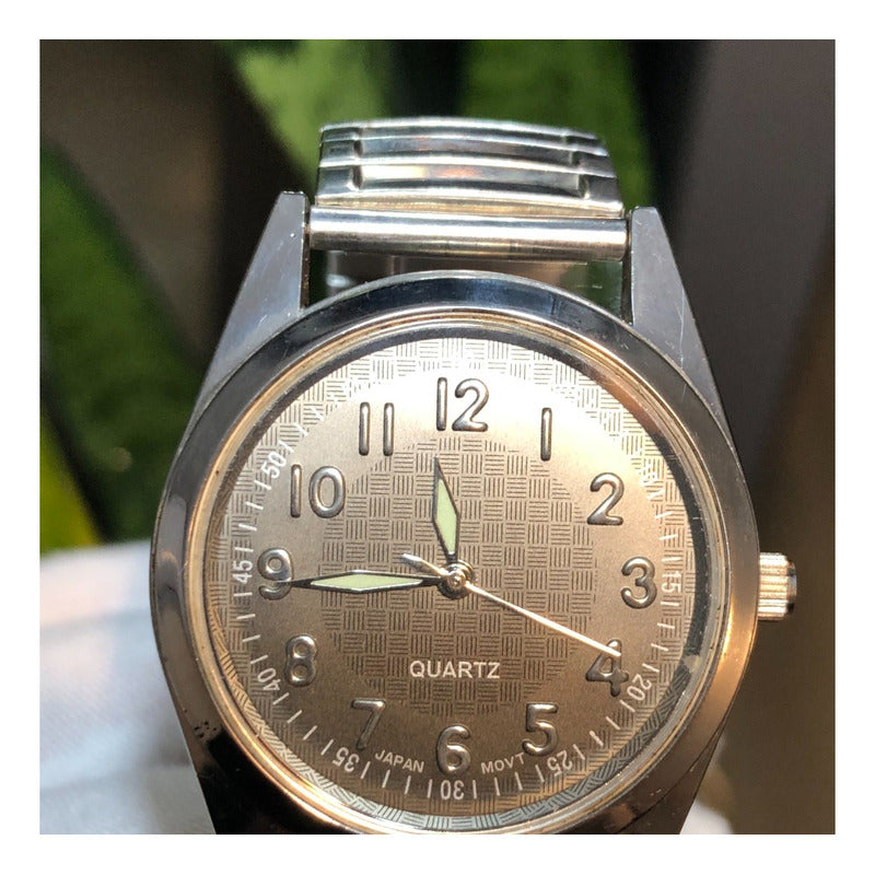 Reloj Advance Vintage Fines 90´s Patrón Cuadriculado Hombre
