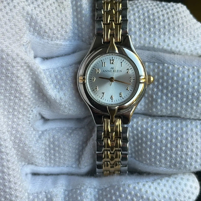 Reloj Anne Klein Mujer 2001 Twotone Pulsera Joya Expandible