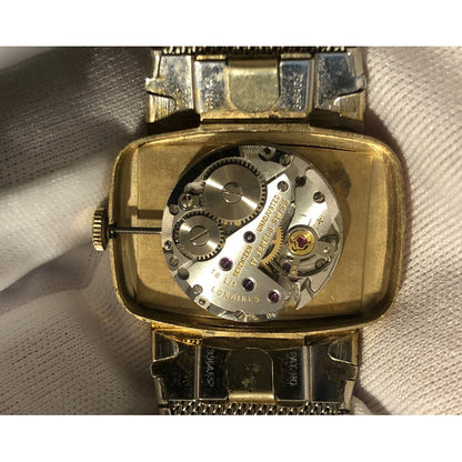Reloj Longines Mecánico Años 70´s Chapado En Oro 14k Hombre