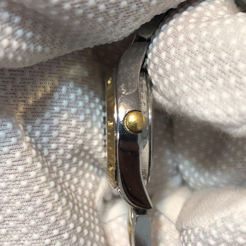 Reloj Timex Mujer Año 2009 Bisel Dorado Acero Two Tone