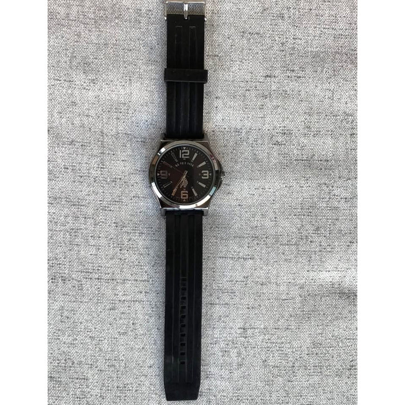 Reloj Us Polo Assn. Negro Acero Hombre 50mm