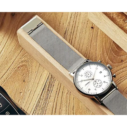 Reloj Sinobi Pulsera Acero Inoxidable Hombre