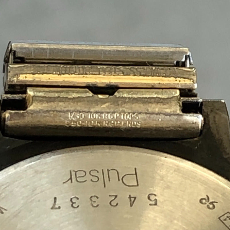 Reloj Pulsar By Seiko Hombre Año 1994 Correa Chapada Oro10k
