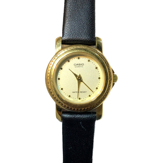 Reloj Casio Ltp-1097g Mujer Vintage Fines De Los 90s Dorado