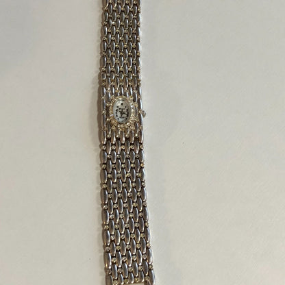 Reloj Geneva Mujer Años 90´s Brazalete Joya Incrustado