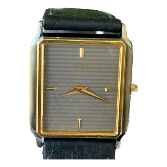 Reloj Seiko Unisex Vintage 1986 Bicolor Calibre 9020a Leer