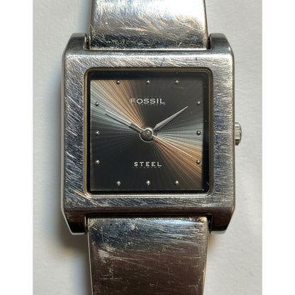 Reloj Fossil Mujer Vintage 1999 Cuadrado Pulsera Original