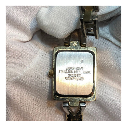 Reloj Fino Gruen Mujer Madreperla Diamantes Vintage Años 90s