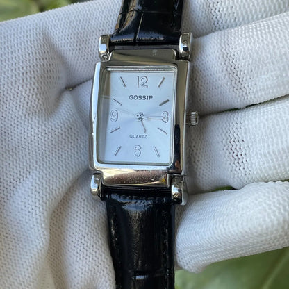 Reloj Gossip Mujer Año 2003 Cuarzo Japonés Rectangular