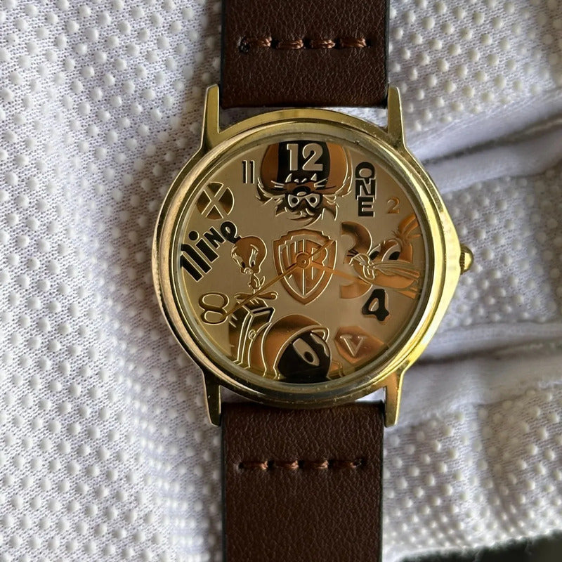 Reloj Warner Bros By Fossil Looney Tunes Año 1994 Personajes Único