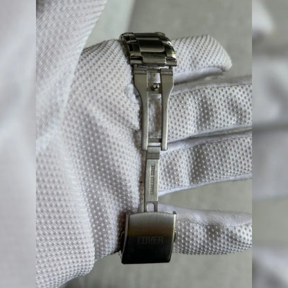 Reloj Suizo Chronograph Cover Hombre Zafiro 2003 Alta Gama Escaso