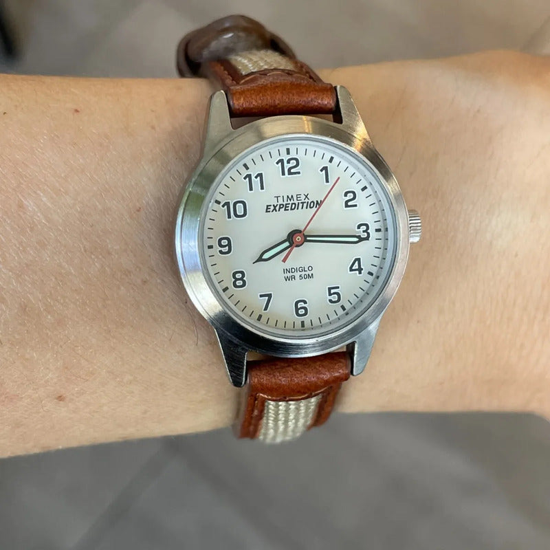 Reloj Timex Mujer Expedition 2010s Indiglo Pulsera Original