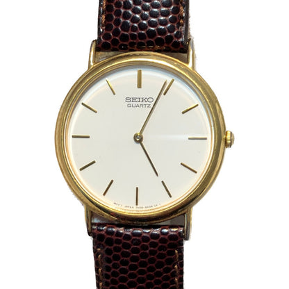 Reloj Seiko Hombre Año 1992 Ultrafino Sin Segundero Dorado