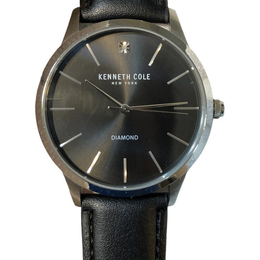 Reloj Kenneth Cole Hombre Año 2015 Diamond Negro