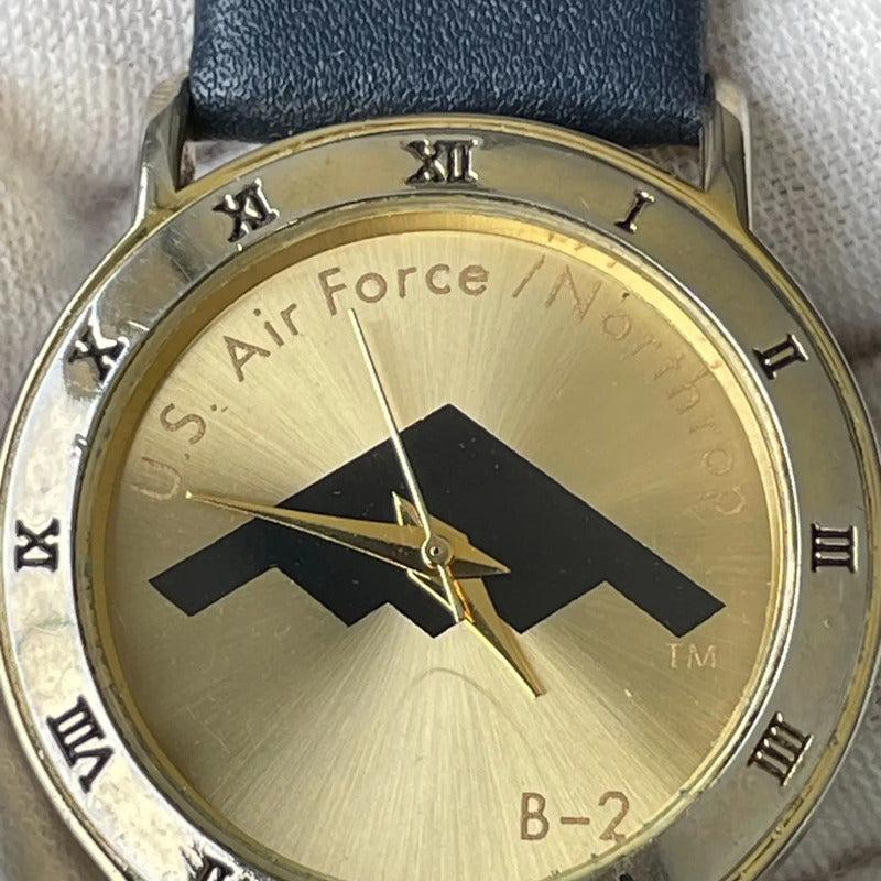 Reloj U.S. Air Force B-2 Hombre Años90s Quartz Aviación Raro