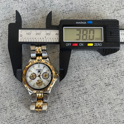 Reloj Fossil Blue Unisex 2005 Diver Compacto Bicolor Multifunción