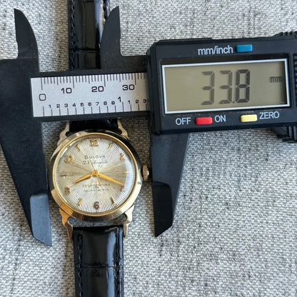 Bulova Automático Hombre 23 Joyas Vintage Año 1955 Escaso 33mm