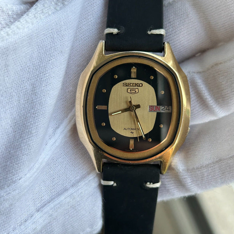 Reloj Seiko 5 Hombre Vintage 1983 Automático Inglés/árabe Edición Inter