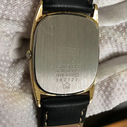 Reloj Seiko Hombre 1983 Dorado Ultraplano Minimalista Único