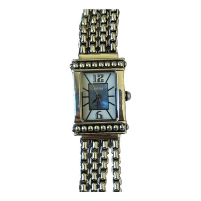 Reloj Ecclissi Mujer Plata Maciza 925 Años 2000s Art Déco 70gramos